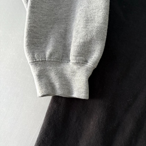 NFL‎ Atlanta Falcons Hoodie Mens 2XL Gray & Black Sweatshirt Kangeroo Pocket XXL - Picture 9 of 16